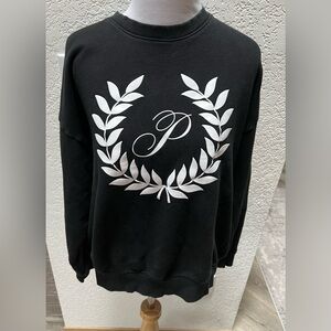 PINK - Victoria's Secret Ivy Fleece Classic Crew Sweatshirt - Size Large